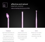 NuDerma Professional Skin Therapy Wand - Portable High Frequency Skin Therapy Machine with 6 Neon & Argon Wands – Boost Your Skin – Clear Firm & Tighten - Image 4